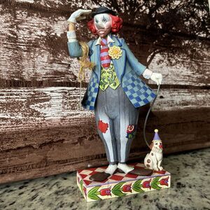 Jim Shore Heartwood Creek - "Clown's Best Friend" 2006 9” Tall